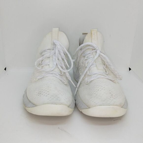 Under Armour HOVR Project Rock 3 Mens Pre-owned White Athletic Sneakers - sz. 8 main image 6